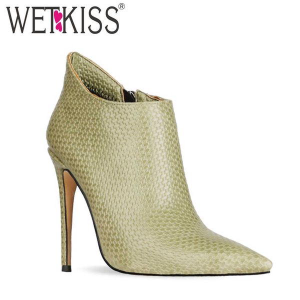 wetkiss fabric ladies booties pointed toe thin high heels shoes woman stiletto heel ankle boots women party shoes big 210630, Black
wetkiss fabric ladies booties pointed toe thin high heels shoes woman stiletto heel ankle boots women party shoes big 210630, Black