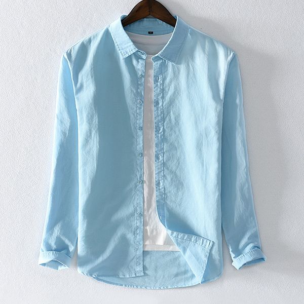 2021 s-4xl new style long sleeve men brand casual blue shirt mens fashion comfortable shirts male camiseta camisa frnt, White;black
2021 s-4xl new style long sleeve men brand casual blue shirt mens fashion comfortable shirts male camiseta camisa frnt, White;black