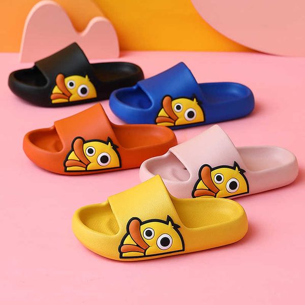 children summer beach slides slippers flip flops cartoon yellow duck print platform thick girl boy home bathroom shoes, Black
children summer beach slides slippers flip flops cartoon yellow duck print platform thick girl boy home bathroom shoes, Black