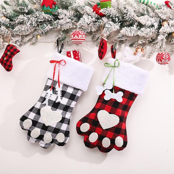 christmas decorations stocking sack plaid dog claw socks fireplace candy bag bedroom childrens room pendant accessories party ornament
christmas decorations stocking sack plaid dog claw socks fireplace candy bag bedroom childrens room pendant accessories party ornament