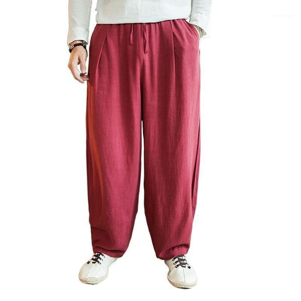 men's pants summer thin yoga dancing lovers loose exercise cross linen trousers men obese casual, Black
men's pants summer thin yoga dancing lovers loose exercise cross linen trousers men obese casual, Black