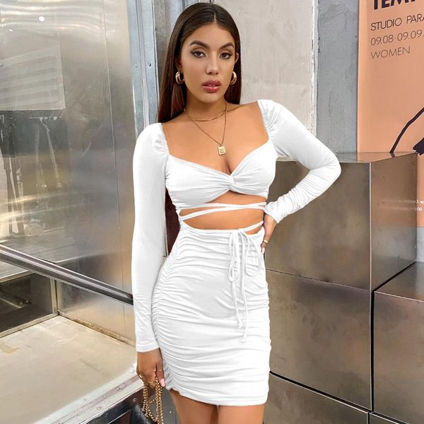 casual dresses autumn vestidos elegant spaghetti strap backless draped mini dress for women long sleeve night club party, Black;gray
casual dresses autumn vestidos elegant spaghetti strap backless draped mini dress for women long sleeve night club party, Black;gray