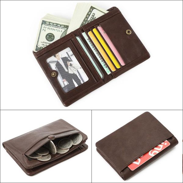 wallets 2021 men's leather wallet natural cowhide short coin purse clutch bag simple card holder for men, Red;black
wallets 2021 men's leather wallet natural cowhide short coin purse clutch bag simple card holder for men, Red;black