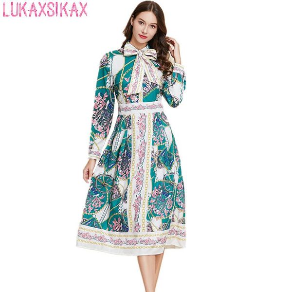 casual dresses lukaxsikax 2021 spring autumn women long sleeve dress placement print runway elegant bow big hem, Black;gray
casual dresses lukaxsikax 2021 spring autumn women long sleeve dress placement print runway elegant bow big hem, Black;gray