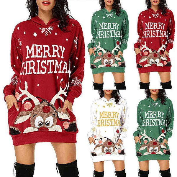 2021 christmas jersey sweater women ugly plaid sweater with hood long sleeve winter ladies turtleneck sweater knitwear for women y1118, White;black
2021 christmas jersey sweater women ugly plaid sweater with hood long sleeve winter ladies turtleneck sweater knitwear for women y1118, White;black