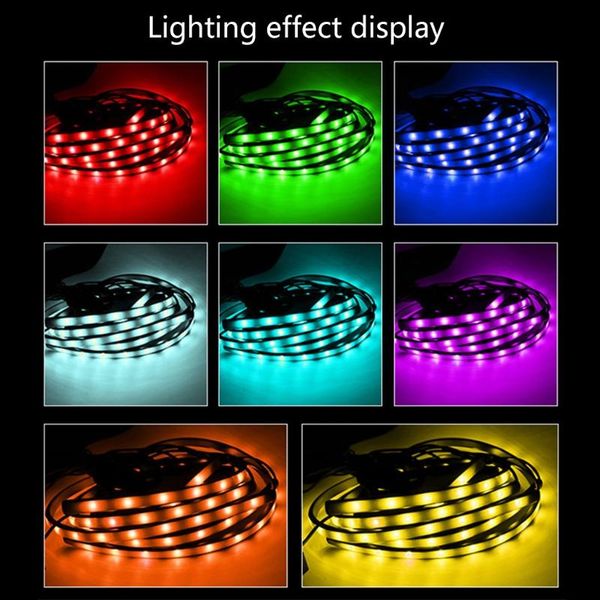 interior&external lights 4pcs car underglow flexible strip led remote control rgb decorative atmosphere lamp underbody system neon light
interior&external lights 4pcs car underglow flexible strip led remote control rgb decorative atmosphere lamp underbody system neon light
