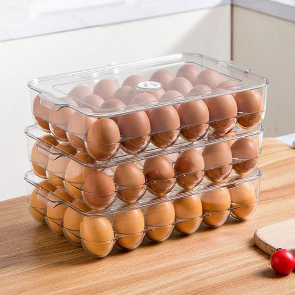 storage bottles & jars 1pc egg box breathable transparent pet 24 grids organizer with lid kitchen 30.5cm x 21cm 7.5cm
storage bottles & jars 1pc egg box breathable transparent pet 24 grids organizer with lid kitchen 30.5cm x 21cm 7.5cm