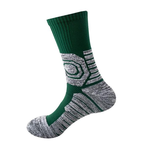 men sports socks breathable wearable thick cushion ribbed cuff moisture-wicking anti-slip stockings soccer running cycling socks, Black
men sports socks breathable wearable thick cushion ribbed cuff moisture-wicking anti-slip stockings soccer running cycling socks, Black
