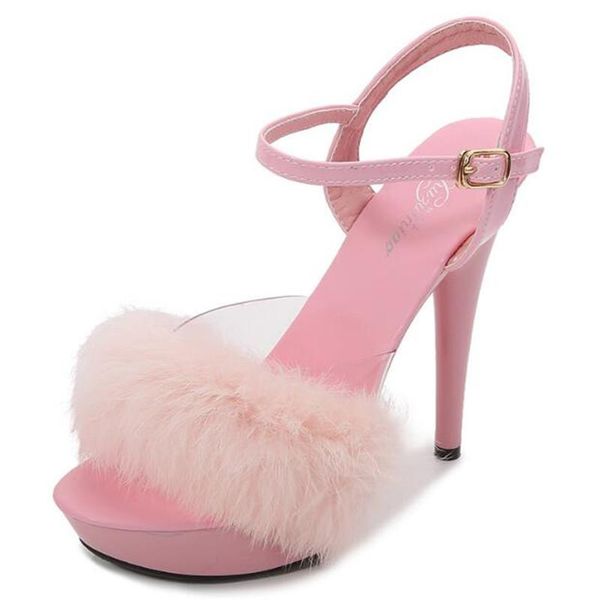 new summer word with sandals women female wild simple pvc buckle strap 13cm thin high heel waterproof platform party women shoes, Black
new summer word with sandals women female wild simple pvc buckle strap 13cm thin high heel waterproof platform party women shoes, Black