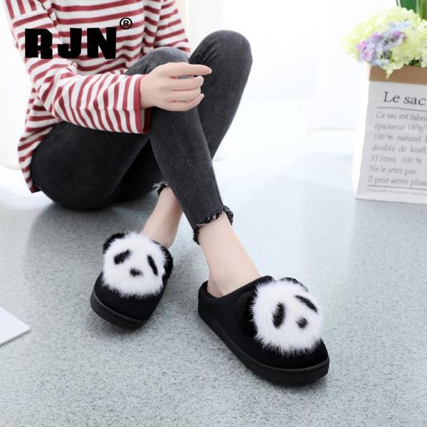 slippers rjn cotton slipper lovely panda decoration indoor comfortable flat with shoes warm wool insole women for winter ro64, Black
slippers rjn cotton slipper lovely panda decoration indoor comfortable flat with shoes warm wool insole women for winter ro64, Black
