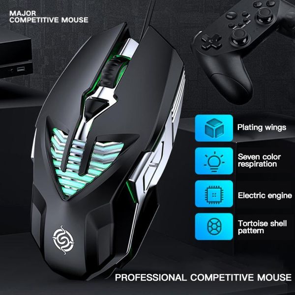 mice wired profession gaming mouse office metal wheel 4 button color luminous usb computer accessories
mice wired profession gaming mouse office metal wheel 4 button color luminous usb computer accessories