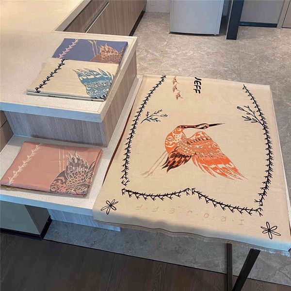 70% off design new crane air conditioning room shawl new national style printed red crowned crane warm scarf, Blue;gray
70% off design new crane air conditioning room shawl new national style printed red crowned crane warm scarf, Blue;gray