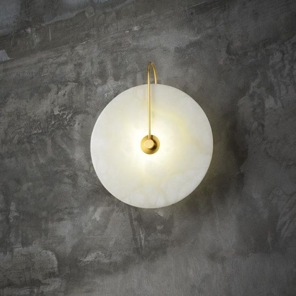 wall lamp marble copper nordic round living room tv background chinese style simple bedroom bedside
wall lamp marble copper nordic round living room tv background chinese style simple bedroom bedside