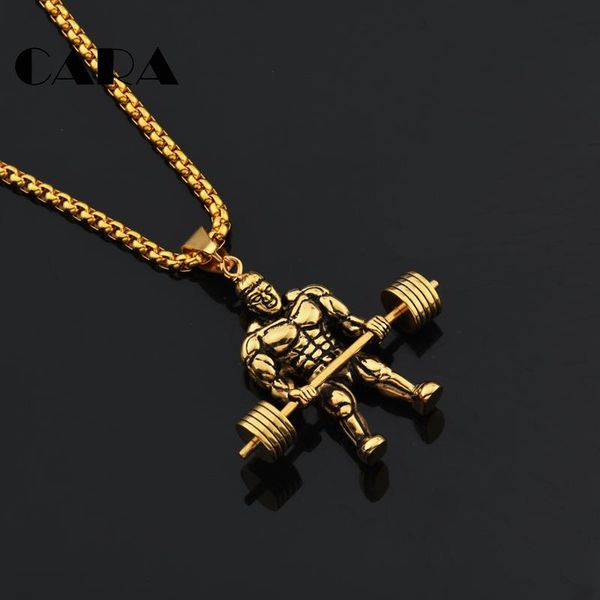 pendant necklaces 316l stainless steel muscle man necklace weightlifting sport figure charm men bodybuilding gym jewelry cara0216, Silver
pendant necklaces 316l stainless steel muscle man necklace weightlifting sport figure charm men bodybuilding gym jewelry cara0216, Silver