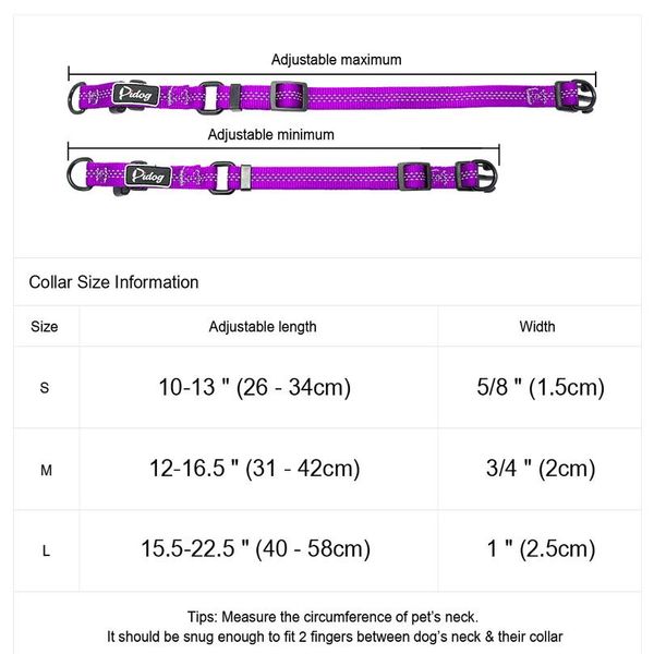 dog collar perro nylon reflective pet puppy collars safety adjustable for small medium large dogs pitbull german shephe qylrsp
dog collar perro nylon reflective pet puppy collars safety adjustable for small medium large dogs pitbull german shephe qylrsp