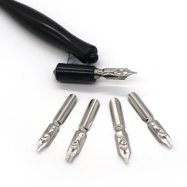 new arrival dip pen manga calligraphy dip pen holder+6 nibs for lettering sketching drawing kit fountain pen stationery supplies
new arrival dip pen manga calligraphy dip pen holder+6 nibs for lettering sketching drawing kit fountain pen stationery supplies