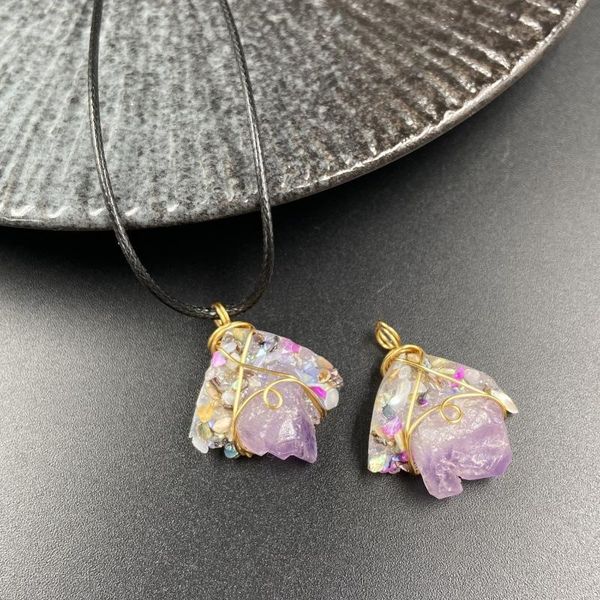 pendant necklaces amethyst crystal tooth winding irregular silk pearl necklace jewelry accessories item ornaments sweater chain gifts, Silver
pendant necklaces amethyst crystal tooth winding irregular silk pearl necklace jewelry accessories item ornaments sweater chain gifts, Silver