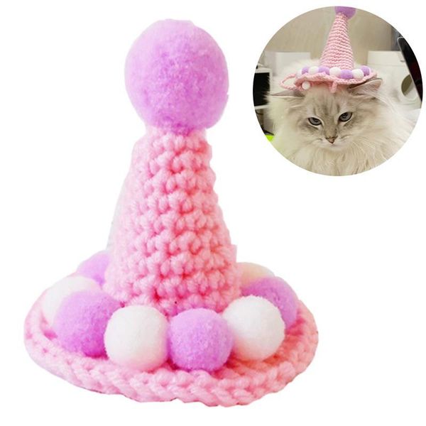 cat costumes 1pc cute pet hat pompom decor fashion knit dog birthday kitten cone supplies clothing accessories
cat costumes 1pc cute pet hat pompom decor fashion knit dog birthday kitten cone supplies clothing accessories