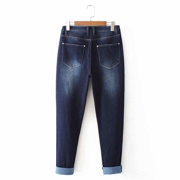 fashion er large size jeans women trousers elasticity denim casual female high waist washed cotton straight pants g164, Blue
fashion er large size jeans women trousers elasticity denim casual female high waist washed cotton straight pants g164, Blue