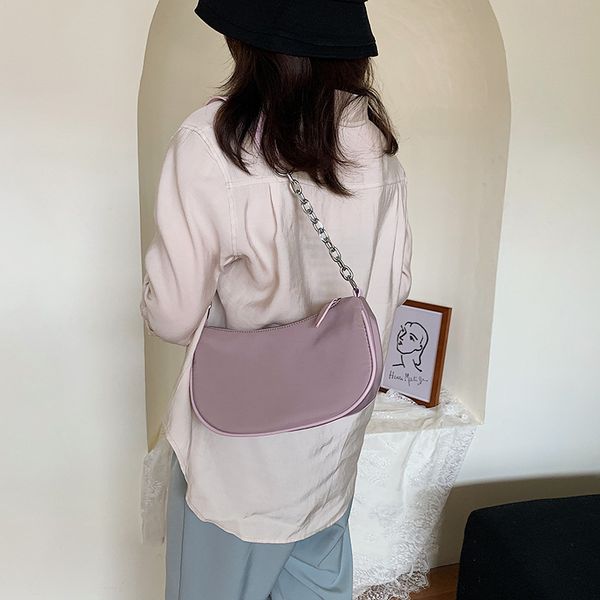 fashion nylon soft women shoulder totes handbags solid color saddle bag ladies travel zipper chains handle bag all-match
fashion nylon soft women shoulder totes handbags solid color saddle bag ladies travel zipper chains handle bag all-match