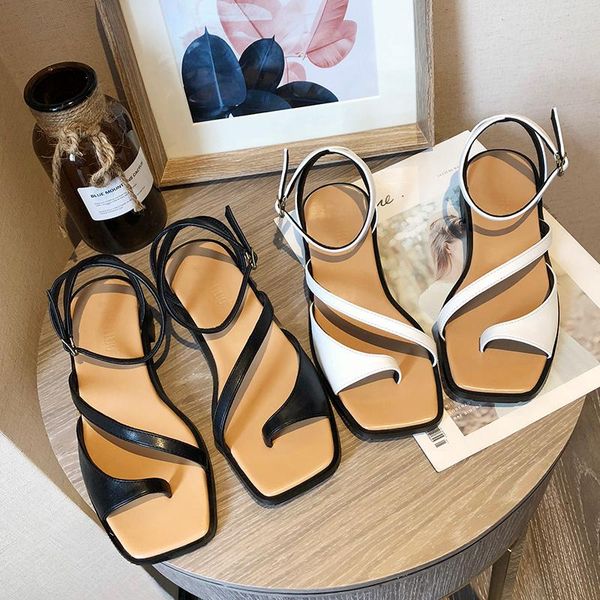 sandals women heels shoes for gladiator ankle buckle strap summer square toe ladies roman flat casual vacation outside, Black
sandals women heels shoes for gladiator ankle buckle strap summer square toe ladies roman flat casual vacation outside, Black