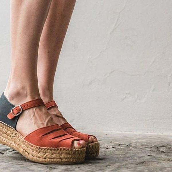 dress shoes summer women wedges platform sandals open toe beach espadrille ladies vintage mid heels big size sandalias, Black
dress shoes summer women wedges platform sandals open toe beach espadrille ladies vintage mid heels big size sandalias, Black