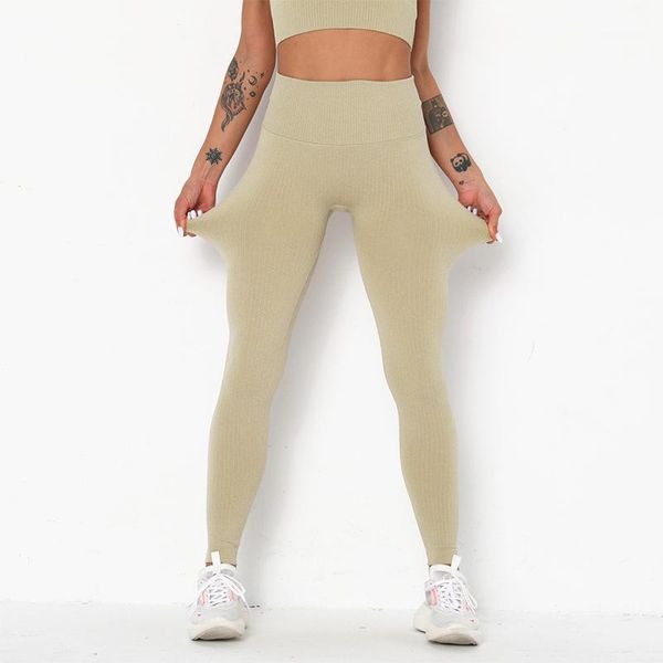 yoga outfit women's ribbed sports pants seamless leggings for fitness women high waist knitted female gym clothing
yoga outfit women's ribbed sports pants seamless leggings for fitness women high waist knitted female gym clothing