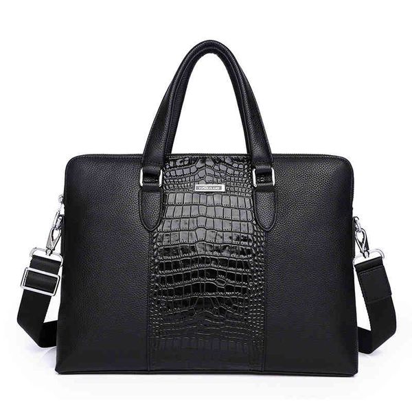 yaqiluo leather men's handbag business briefcase leisure one shoulder messenger bag
yaqiluo leather men's handbag business briefcase leisure one shoulder messenger bag