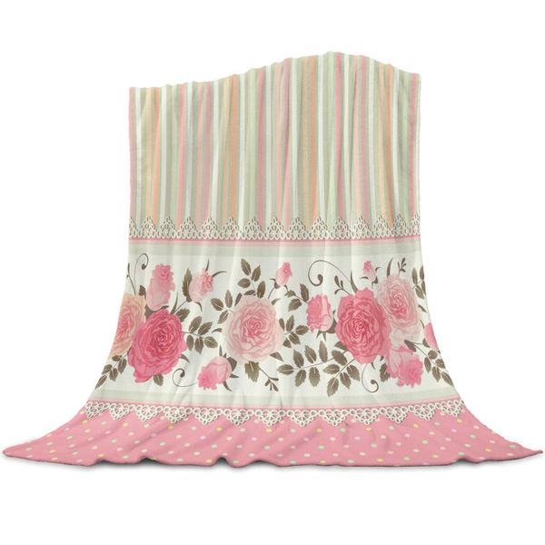 blankets rose flower pink stripe home textile blanket cover decorative fleece for sofa bed throw kids adults
blankets rose flower pink stripe home textile blanket cover decorative fleece for sofa bed throw kids adults
