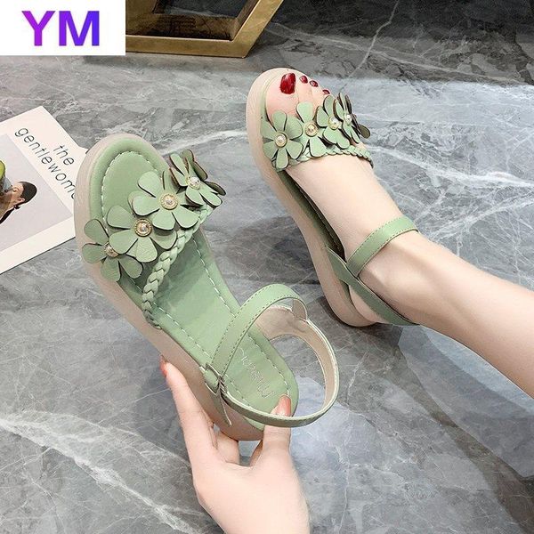 sandals roman summer floral ladies shoes 2021 beach round toe zapatillas de mujer sapatos femininos mulher 35-40, Black
sandals roman summer floral ladies shoes 2021 beach round toe zapatillas de mujer sapatos femininos mulher 35-40, Black
