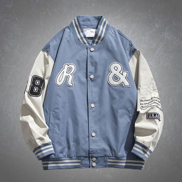 men's jackets autumn letter towel embroid patchwork printed thin light bomber baseball jacket men streetwear casual varsity unisex, Black;brown
men's jackets autumn letter towel embroid patchwork printed thin light bomber baseball jacket men streetwear casual varsity unisex, Black;brown