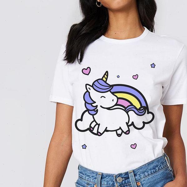 vogue unicorn t shirt aesthetic women fashion girls tshirt harajuku ulzzang rainbow print graphic summer t shirt drop ship, White
vogue unicorn t shirt aesthetic women fashion girls tshirt harajuku ulzzang rainbow print graphic summer t shirt drop ship, White