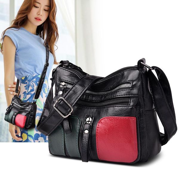 shoulder bags washed leather handbags 2021 ladies soft fashion middle-aged mother all-match messenger bag women
shoulder bags washed leather handbags 2021 ladies soft fashion middle-aged mother all-match messenger bag women