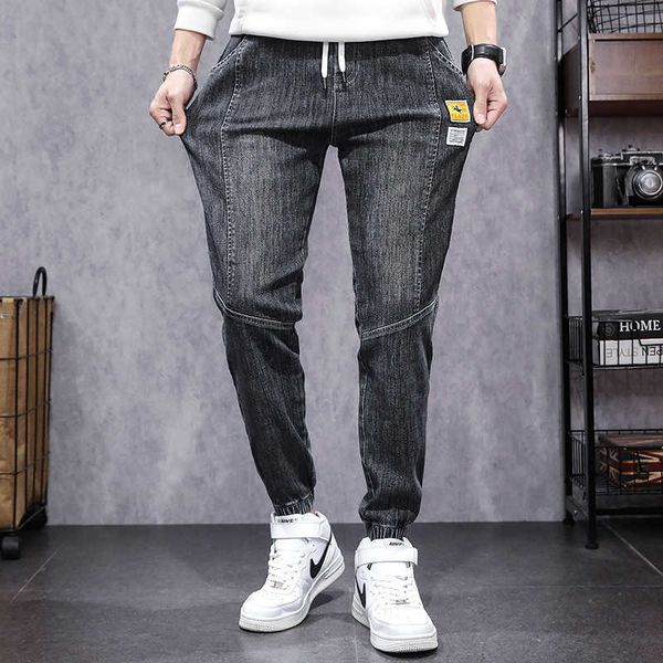 casual be jeans men's korean fashion slim fit grey pants elastic band micro, Blue
casual be jeans men's korean fashion slim fit grey pants elastic band micro, Blue