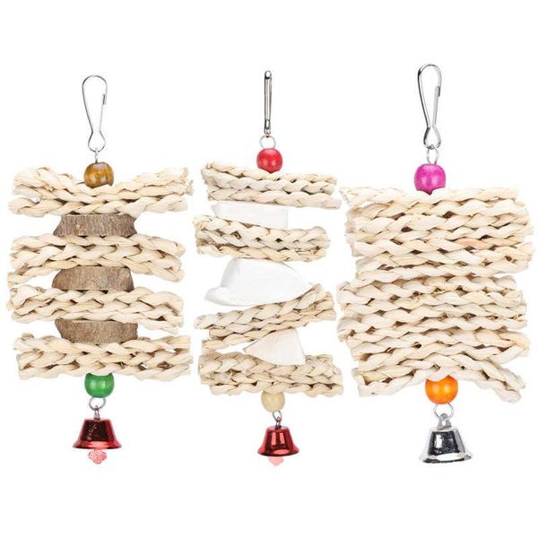 other bird supplies toy for parrot parrots chewing corn husk pepper wood cuttlefish bone string cage hanging biting
other bird supplies toy for parrot parrots chewing corn husk pepper wood cuttlefish bone string cage hanging biting