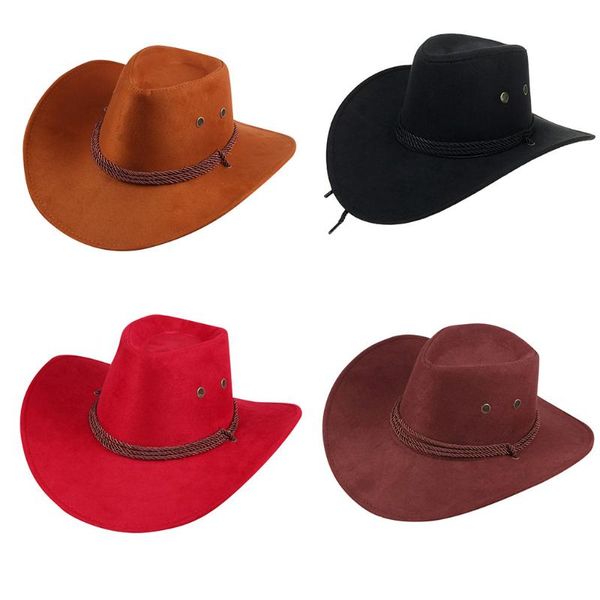 cloches womens mens cowboy hat western cap wide brim sunhat winter womans gorro invierno hombre #p35, Blue;gray
cloches womens mens cowboy hat western cap wide brim sunhat winter womans gorro invierno hombre #p35, Blue;gray