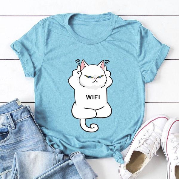 women's t-shirt womens cotton funny white cat print graphic tees woman oversized short sleeve shirts female clothes streetwear
women's t-shirt womens cotton funny white cat print graphic tees woman oversized short sleeve shirts female clothes streetwear