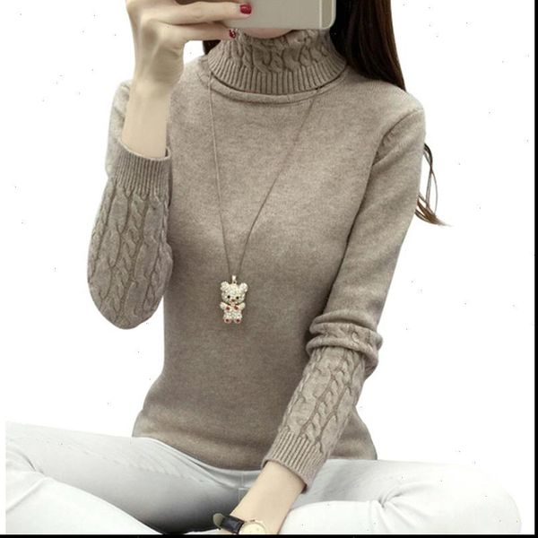 thick warm women turtleneck 2021 winter women sweaters and pullovers knit long sleeve cashmere sweater female jumper, White;black
thick warm women turtleneck 2021 winter women sweaters and pullovers knit long sleeve cashmere sweater female jumper, White;black