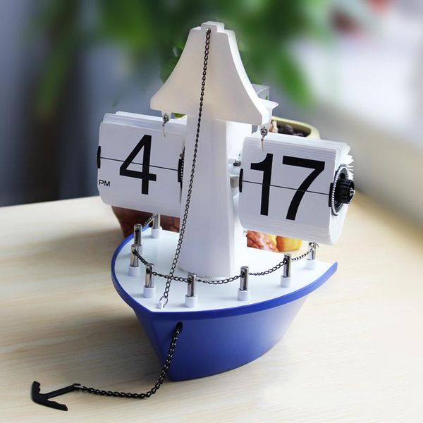 desk & table clocks retro auto flip clock vintage page steamship sailboat decorative kids room digital watch home decor
desk & table clocks retro auto flip clock vintage page steamship sailboat decorative kids room digital watch home decor