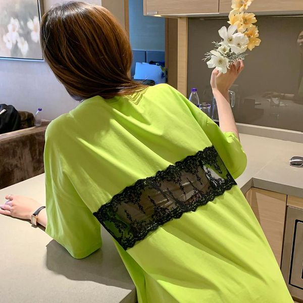 women's t-shirt make pure cotton white short-sleeved t-shirts female 2021 summer lace backless long coat in 3719
women's t-shirt make pure cotton white short-sleeved t-shirts female 2021 summer lace backless long coat in 3719