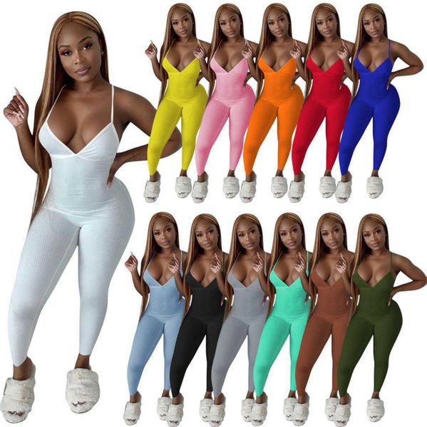 women jumpsuits summer shorts designer rompers fashion rib suspender open back solid color plus size trousers set, Black;white
women jumpsuits summer shorts designer rompers fashion rib suspender open back solid color plus size trousers set, Black;white