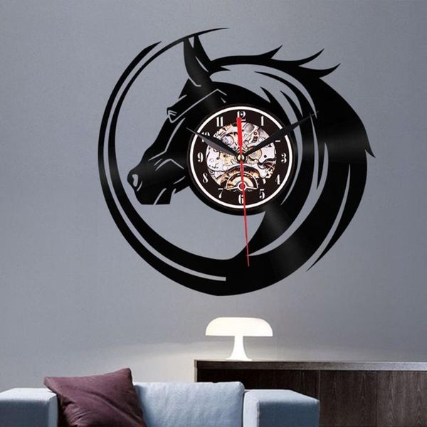 wall clocks 1pc horse head record clock art wild animal decorative modern home racecourse decor
wall clocks 1pc horse head record clock art wild animal decorative modern home racecourse decor