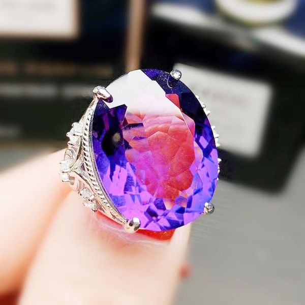 cluster rings natural real amethyst big oval ring 925 sterling silver 15*20mm 18ct gemstone fine jewelry women t219233, Golden;silver
cluster rings natural real amethyst big oval ring 925 sterling silver 15*20mm 18ct gemstone fine jewelry women t219233, Golden;silver