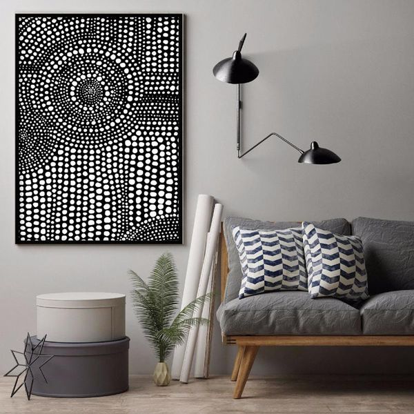 paintings nordic abstract black and white dot sequence wall art canvas painting print poster for living room bedroom home decoration
paintings nordic abstract black and white dot sequence wall art canvas painting print poster for living room bedroom home decoration
