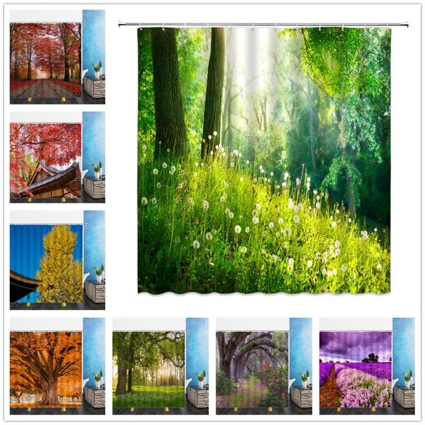 landscape shower curtains natural scenery purple lavender flowers tree waterproof bathroom decor home bathtub polyester curtain
landscape shower curtains natural scenery purple lavender flowers tree waterproof bathroom decor home bathtub polyester curtain