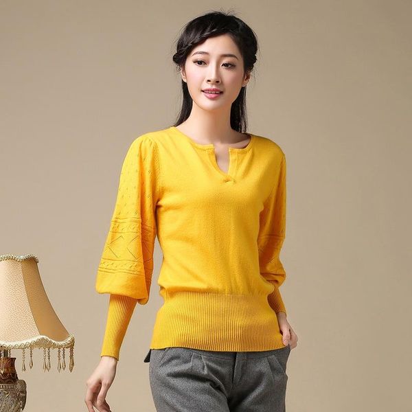 women's sweaters 2021 hollow lantern sleeves female v-neck long-sleeved wool sweater solid color cashmere wild bottoming shirt, White;black
women's sweaters 2021 hollow lantern sleeves female v-neck long-sleeved wool sweater solid color cashmere wild bottoming shirt, White;black