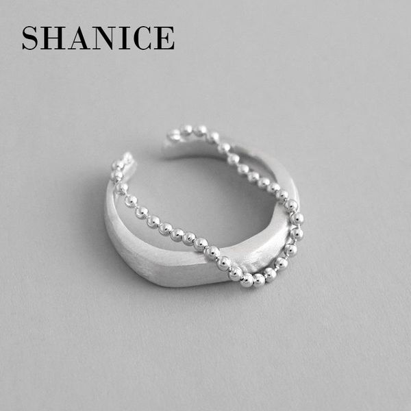 wedding rings shanice korean jewelry 925 sterling silver open ring beaded chain brushed double layers femme punk accessories gift, Slivery;golden
wedding rings shanice korean jewelry 925 sterling silver open ring beaded chain brushed double layers femme punk accessories gift, Slivery;golden