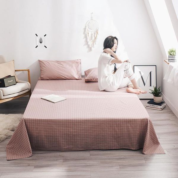 sheets & sets 100% cotton plaids flat sheet for children adults single double bed bedsheets no case xf718-14
sheets & sets 100% cotton plaids flat sheet for children adults single double bed bedsheets no case xf718-14