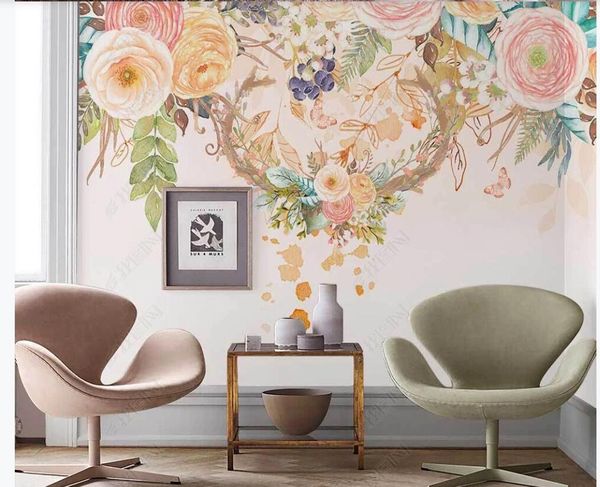 3d wallpaper custom p mural hand painted pastoral fresh flower antlers living room home decor 3d wall murals wallpaper for walls 3 d
3d wallpaper custom p mural hand painted pastoral fresh flower antlers living room home decor 3d wall murals wallpaper for walls 3 d
