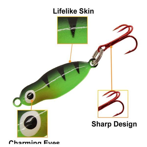 gobygo 4 pcs/lot 50mm 5.7g fishing lure hard bait artificial bait fishing tackle artificial lures small ice fish jllfeh
gobygo 4 pcs/lot 50mm 5.7g fishing lure hard bait artificial bait fishing tackle artificial lures small ice fish jllfeh